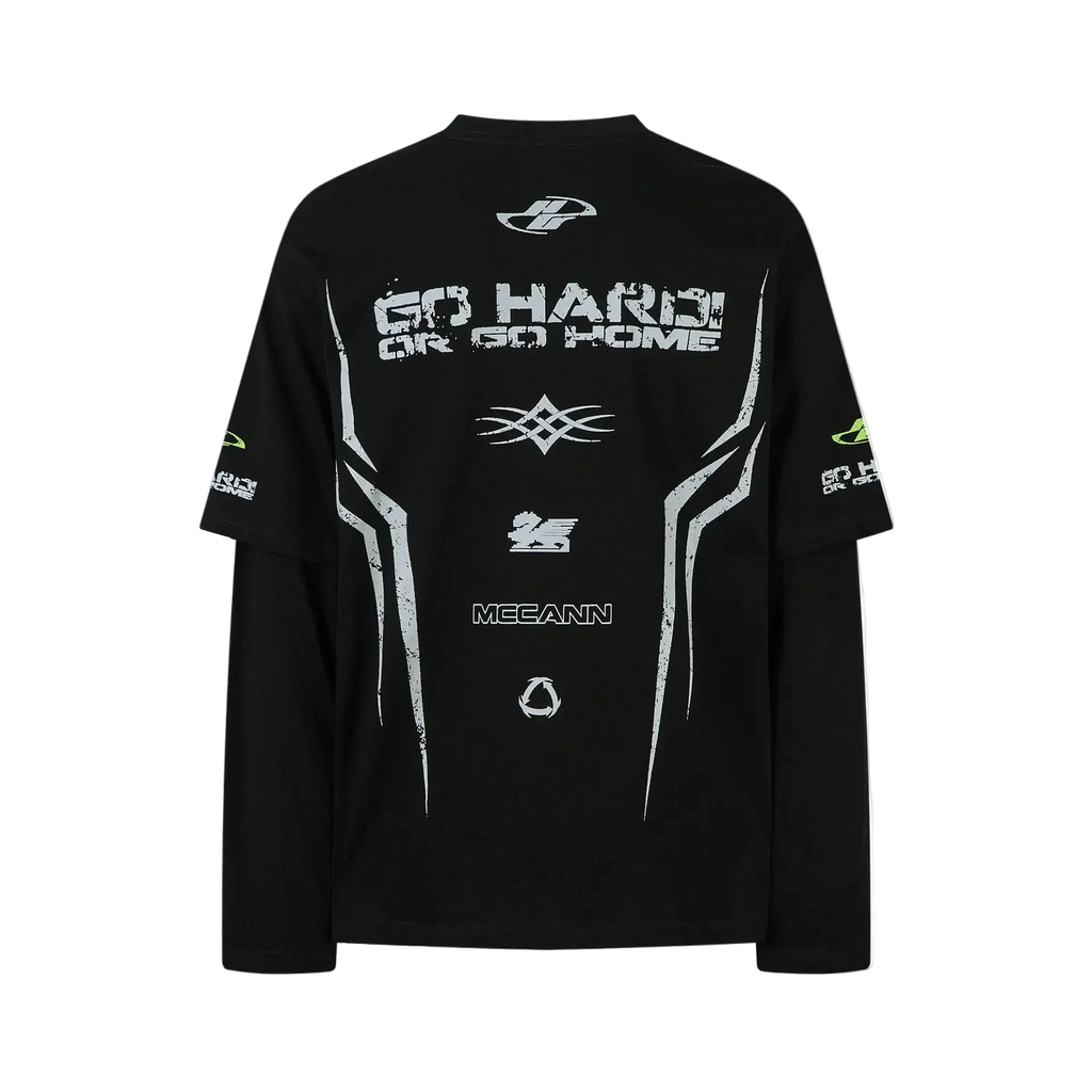 Long-Sleeve "GO HARD"