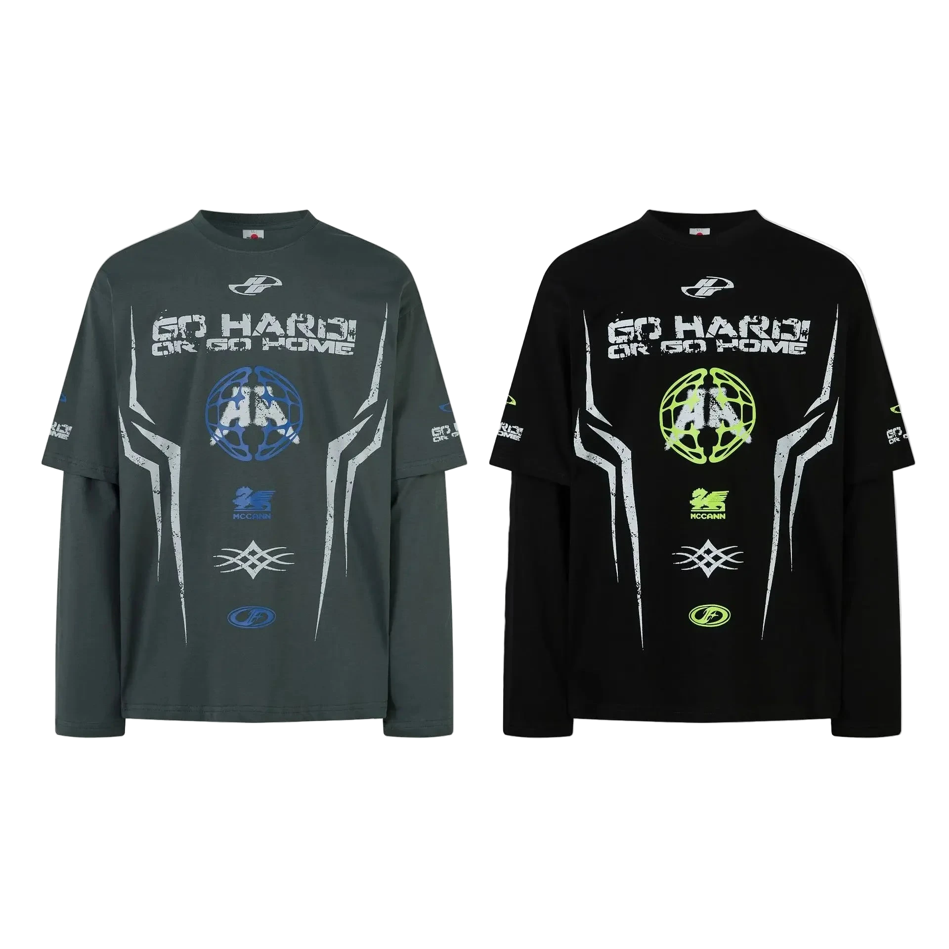 Long-Sleeve "GO HARD"