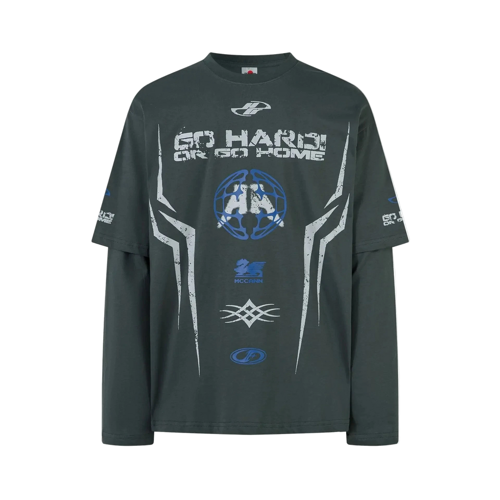 Long-Sleeve "GO HARD"