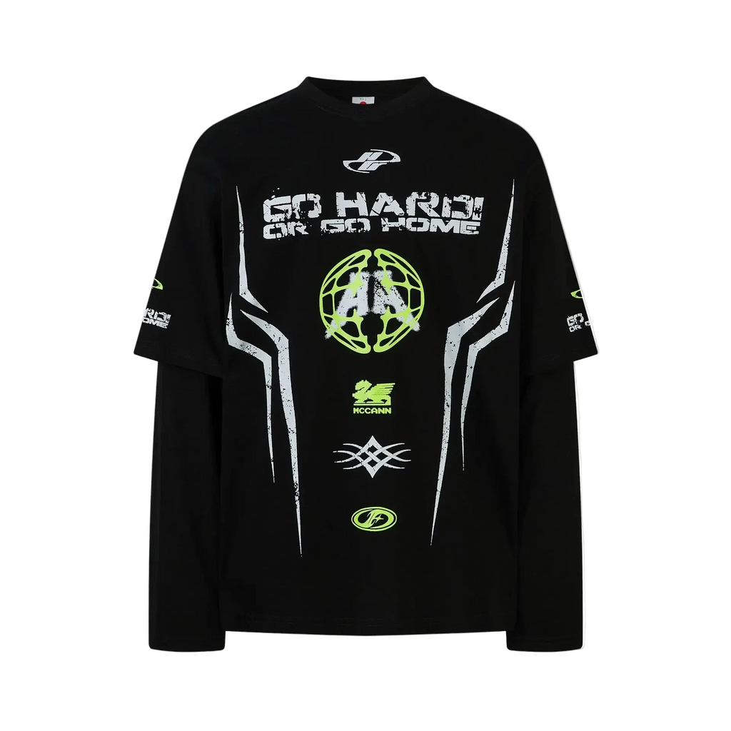 Long-Sleeve "GO HARD"