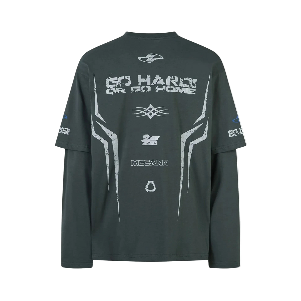 Long-Sleeve "GO HARD"